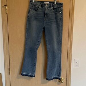 LOFT Kick Crop Bootcut Jean